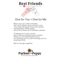 Best Friend Bracelet Duo — One for You + One for Me