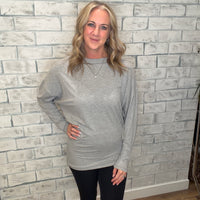 Bamboo Dolman Top Long Sleeve