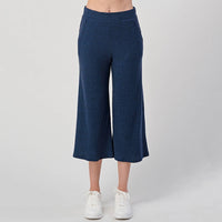 Brushed Rib Knit Lounge Capri