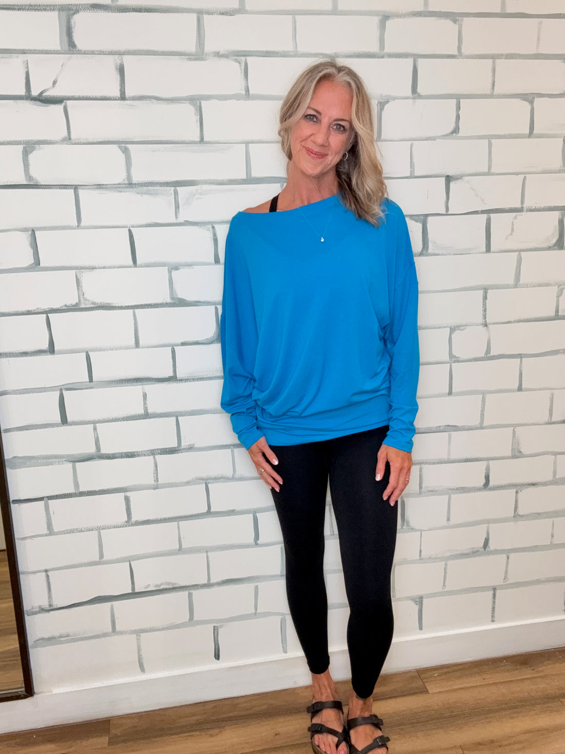 Bamboo Dolman Top Long Sleeve