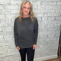 Bamboo Dolman Top Long Sleeve