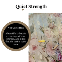 Quiet Strength Dainty Gold Filled Bar Necklace,