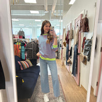 Striped Multicolour Long-Sleeve Sweater