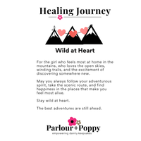 P + P Wild at Heart Dainty Gold Mountain Necklace