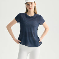 Gillian Open Back Cover Up Active T-Shirt