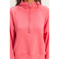 Half-Zip Collar Pullover