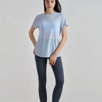 Gillian Open Back Cover Up Active T-Shirt