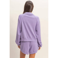 Half-Zip Collar Pullover