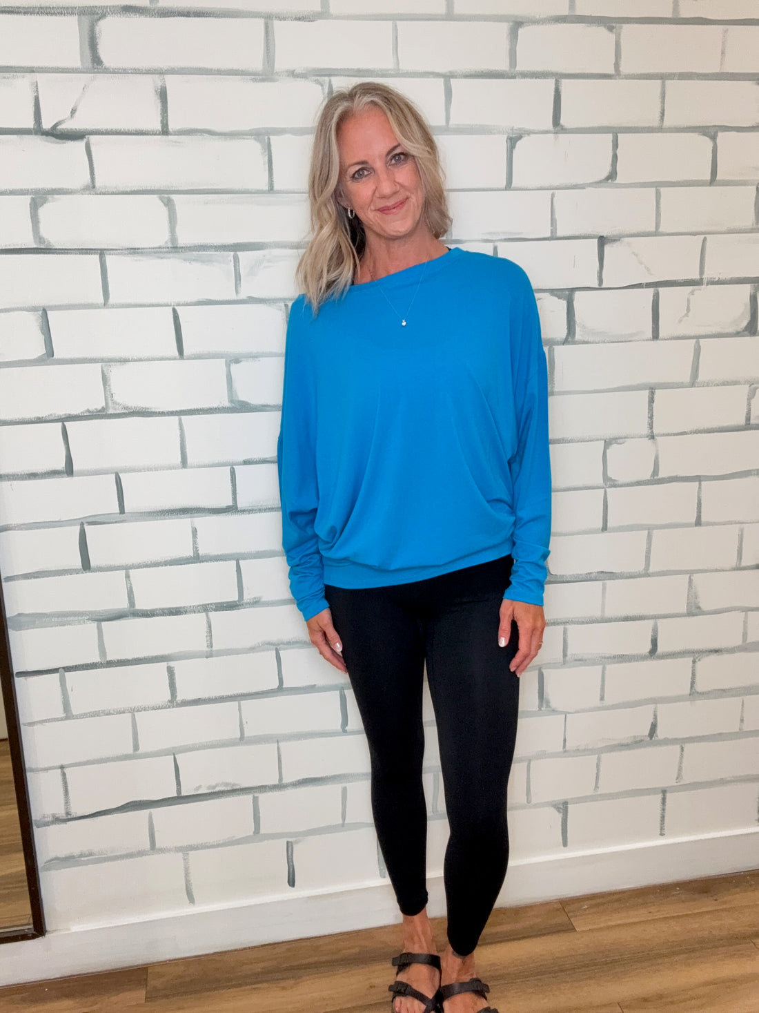 Bamboo Dolman Top Long Sleeve