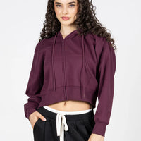 C'est Moi Cotton Fleece Zip Hoodie