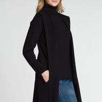 Long Sleeve Hooded Open Cardigan