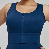 Jazmine Zip Bra Top