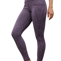 Jordyn Highrise Pocket Legging Heather Grape
