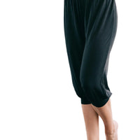 Rosy Bamboo Capri