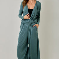 Surplice Neck Modal Top