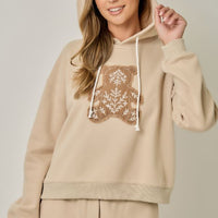 Corduroy Teddy Bear Hoodie