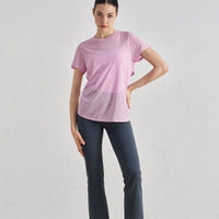 Gillian Open Back Cover Up Active T-Shirt