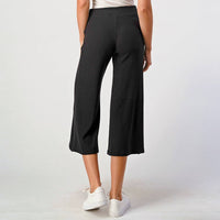 Brushed Rib Knit Lounge Capri