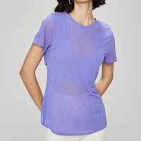 Gillian Open Back Cover Up Active T-Shirt