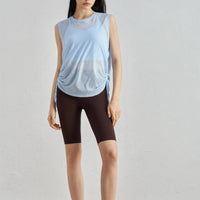 Side Ruched Tank Top
