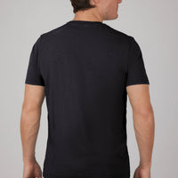 Men's Acid Wash Crew Neck T shirt