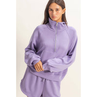 Half-Zip Collar Pullover