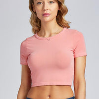 C'est Moi Crop Tee