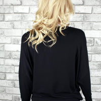 Bamboo Dolman Top Long Sleeve
