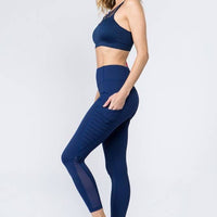 Mesh Leggings with Moto Pockets