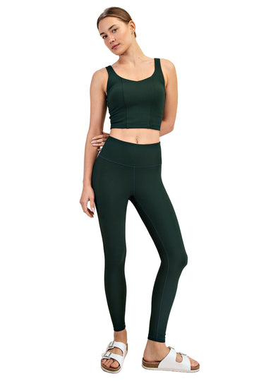Sulpted Ribbed Leggings