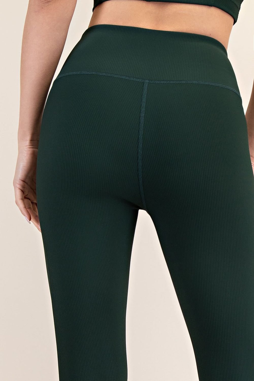 Sulpted Ribbed Leggings
