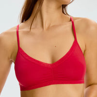 Blush Lace Trim Bralette