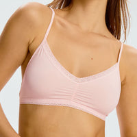 Blush Lace Trim Bralette