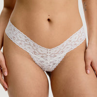Blush Lace Thong