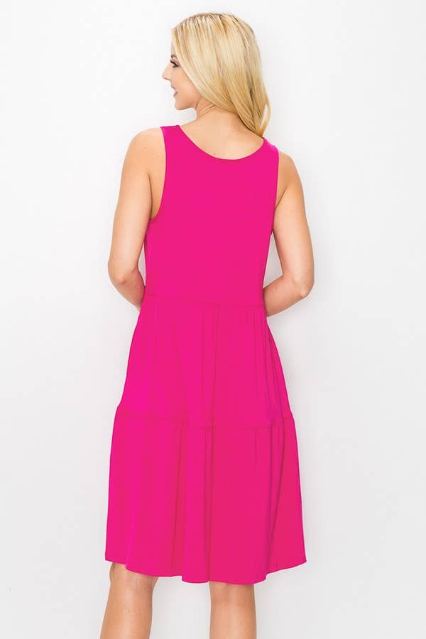 Bohemian Bella Sleeveless Layered Dress