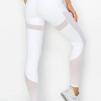 Contour Mesh Active Leggings
