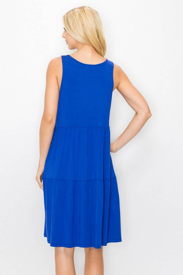 Bohemian Bella Sleeveless Layered Dress