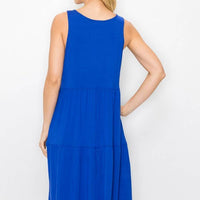 Bohemian Bella Sleeveless Layered Dress