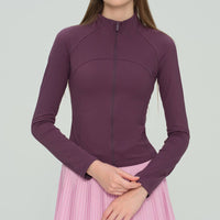 Kamira Fleece Sculpt Zipper Jacket -junior fit