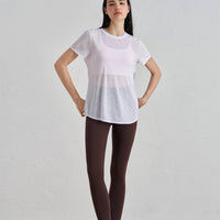 Gillian Open Back Cover Up Active T-Shirt
