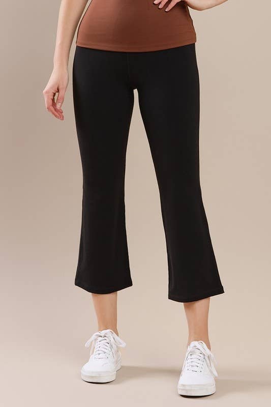 Butterysoft Yoga Flare High Waisted Capri