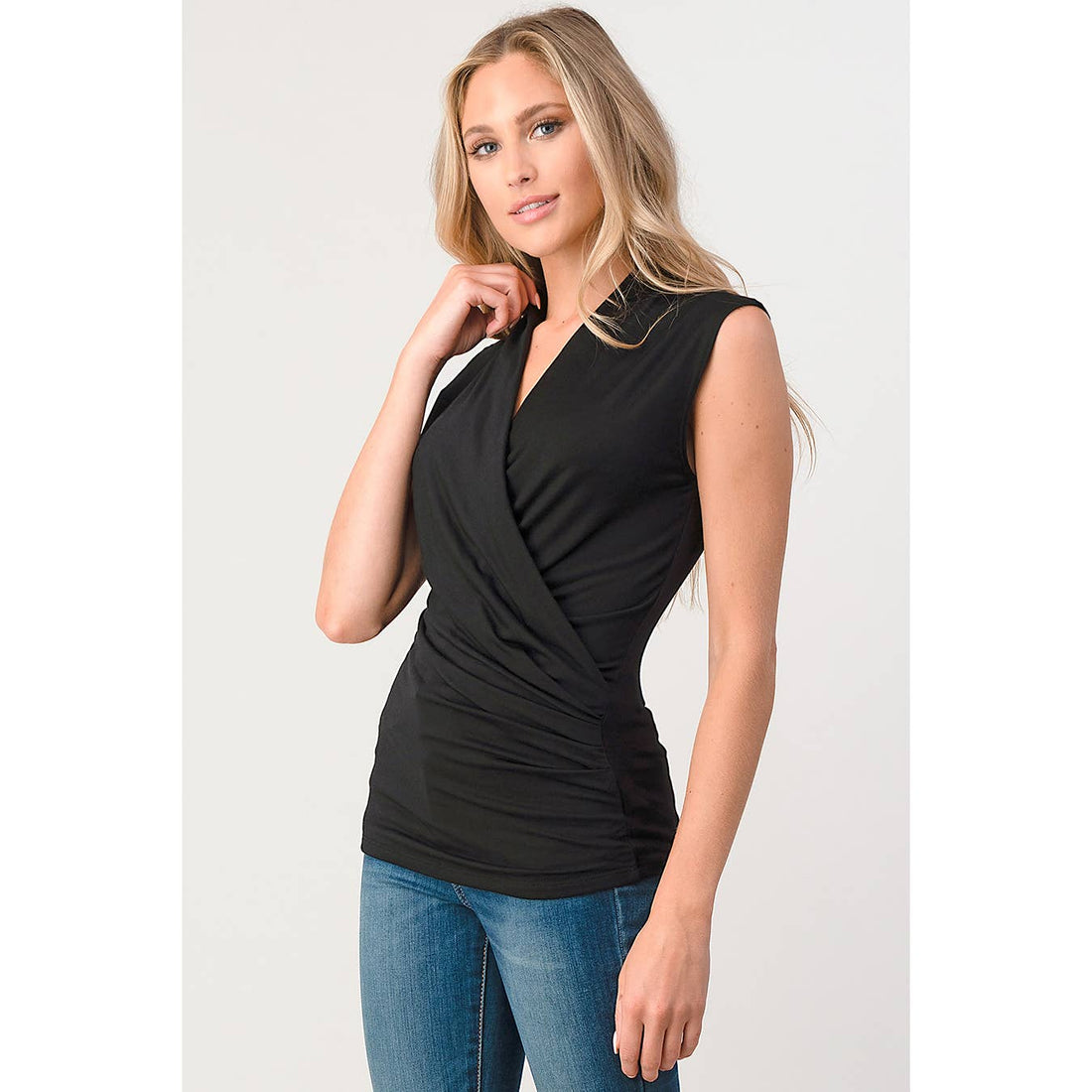 Surplice Modal Top