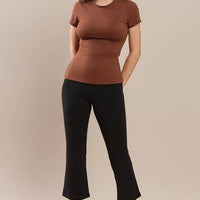 Butterysoft Yoga Flare High Waisted Capri Pants