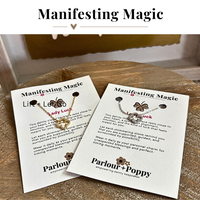 Manifesting Magic A Little Luck Clover Necklace in Silver and Gold