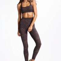 Printed Strappy Bra