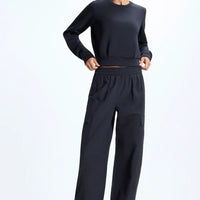 Dreamweave™ Pleated Crew Neck