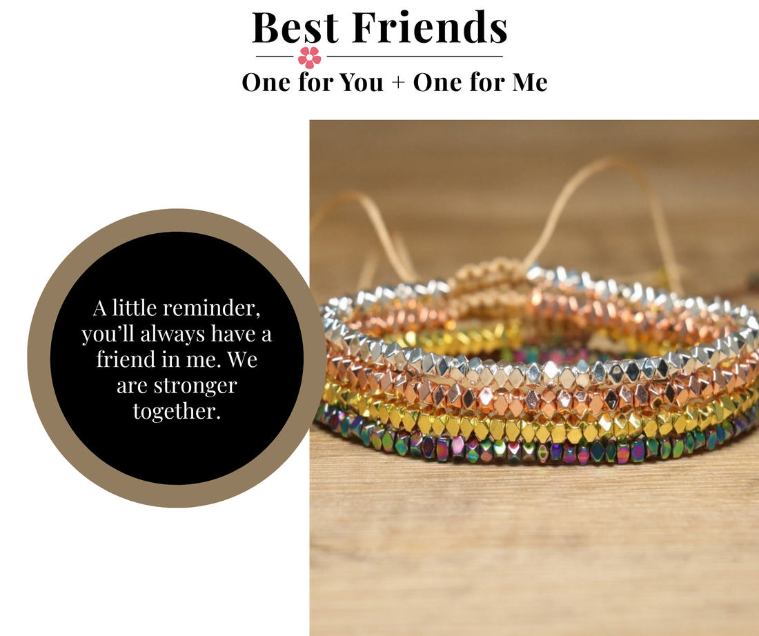 Best Friend Bracelet Duo — One for You + One for Me