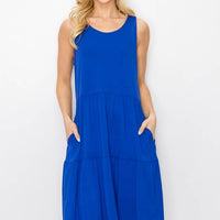 Bohemian Bella Sleeveless Layered Dress