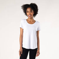 Brenda U-Neck Bamboo Tee