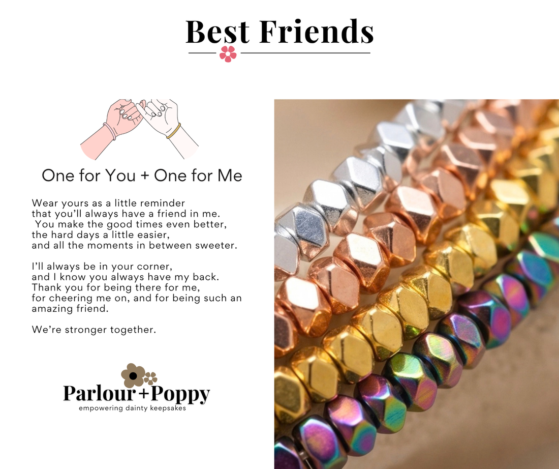 Best Friend Bracelet Duo — One for You + One for Me